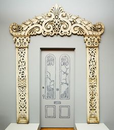 Doorframe, 1840/60. Creator: Unknown
