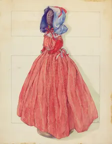 Doorstop (Doll), 1935/1942. Creator: Rosa Burger