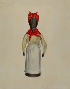 Doorstop Doll, 1941. Creator: Renee A. Monfalcone