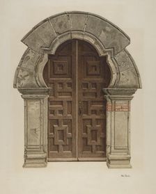 Doorway, 1935/1942. Creator: Pearl Davis