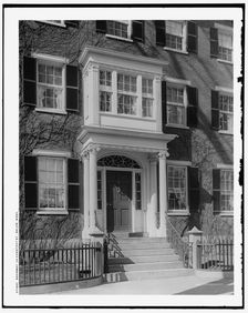 Doorway, 26 Chestnut St. Street, Salem, Mass., c.between 1900 and 1910. Creator: Unknown