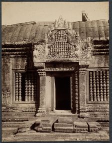 Doorway Through an Inner Enclosure, Angkor Wat, Cambodia, c. 1880. Creator: Unidentified Photographer