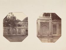 [Doorway to Tomb?], 1850s. Creator: Unknown