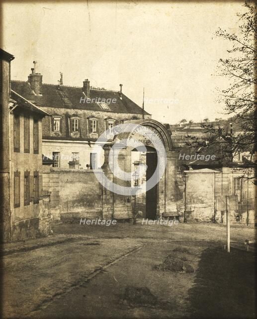 Doorway to Sèvres Factory, c. 1852. Creator: Louis-Rémy Robert (French, 1811-1882).