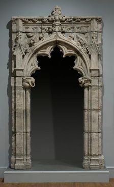 Doorway with Arms of the Counts of Chazay, between c.1450 and c.1500. Creator: Unknown