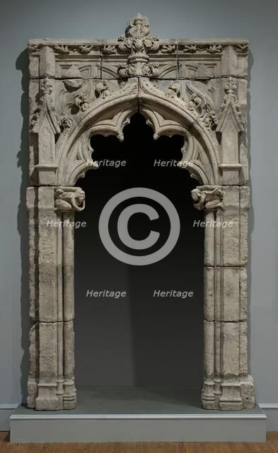 Doorway with Arms of the Counts of Chazay, between c.1450 and c.1500. Creator: Unknown.