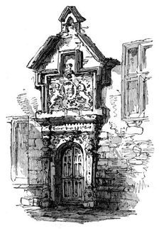 Doorway, York, 1870. Creator: Unknown