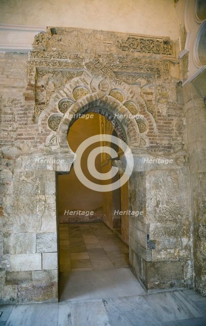 Doorway, Aljaferia Palace, Zaragoza, Spain, 2007. Creator: Samuel Magal.