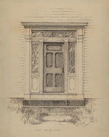 Doorway, c. 1936. Creator: Jerome Hoxie