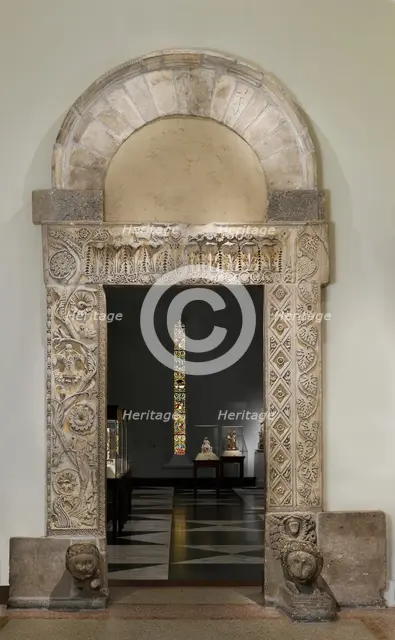 Doorway from the Church of San Nicolò, San Gemini, Central Italian. Creator: Unknown.
