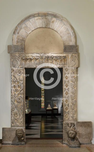 Doorway from the Church of San Nicolò, San Gemini, Central Italian. Creator: Unknown.