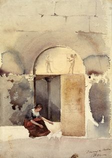 Doorway in Anla(?), n.d. Creator: Cass Gilbert