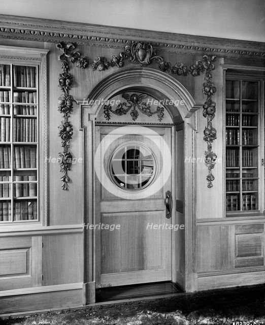 Doorway inside the Sessions House, Preston, Lancashire, 1904. Artist: Henry Bedford Lemere.