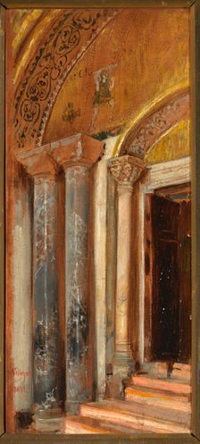 Doorway (San Marco, Venice), 1891. Creator: José Villegas Cordero
