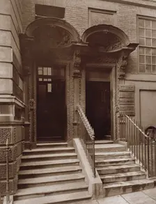 Doorways, Laurence Pountney Hill, c1884. Creator: Henry Dixon & Son