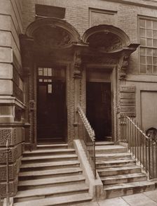 Doorways, Laurence Pountney Hill, c1884. Creator: Henry Dixon & Son