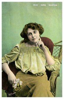 Dora Barton, British actress, c1905-1919.Artist: RW Thomas