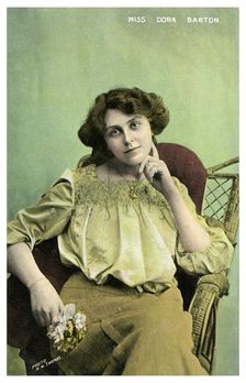 Dora Barton, British actress, c1905-1919.Artist: RW Thomas
