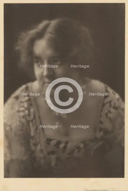 Dora Curtis, about 1895-1900. Creator: Frederick Henry Evans.