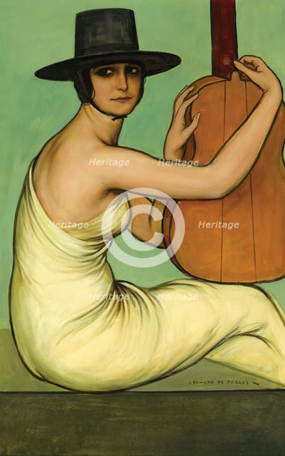 Dora La Cordobesa , 1925. Creator: Romero de Torres, Julio (1874-1930).