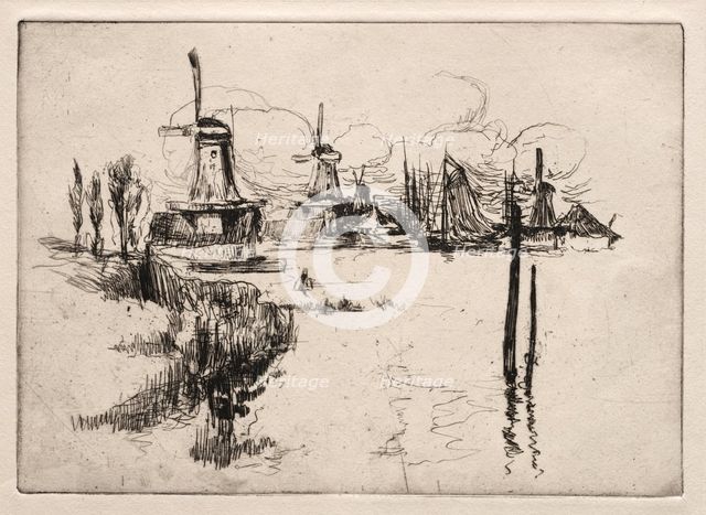 Dordrecht. Creator: John Henry Twachtman (American, 1853-1902).
