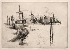 Dordrecht. Creator: John Henry Twachtman (American, 1853-1902)