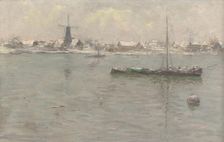 Dordrecht in the Winter, 1892. Creator: Siebe Johannes ten Cate
