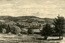 Dorking, from the Road to the Denbies 1898. Creator: Unknown
