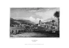 Dorking, Surrey, 1829.Artist: J Rogers