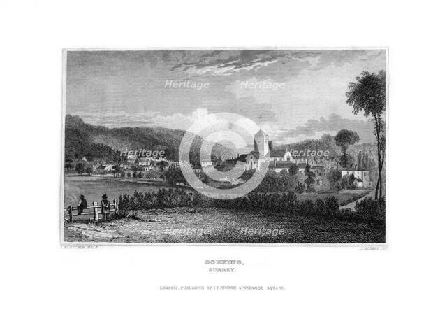 Dorking, Surrey, 1829.Artist: J Rogers