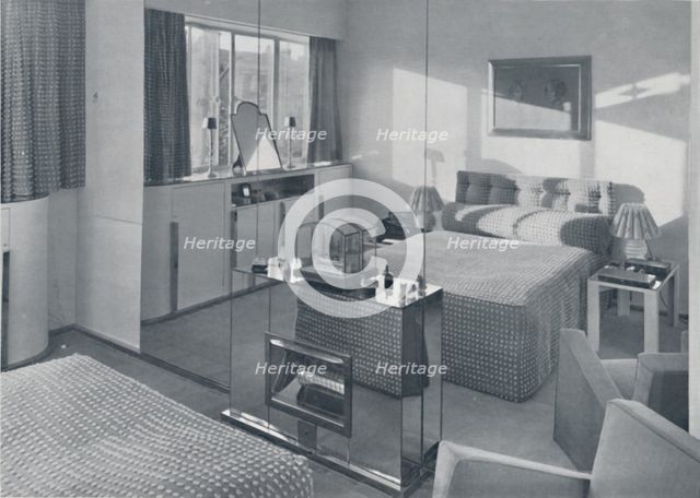 'Doris Howard Robertson A.R.I.B.A. - House of the Marquesa de Casa Maury - The Owner's Bedroom, with Artist: Humphrey Joel.