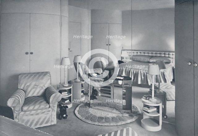 'Doris Howard Robertson A.R.I.B.A. - House of the Marquesa de Casa Maury - Bedroom for Miss Penelope Artist: Humphrey Joel.