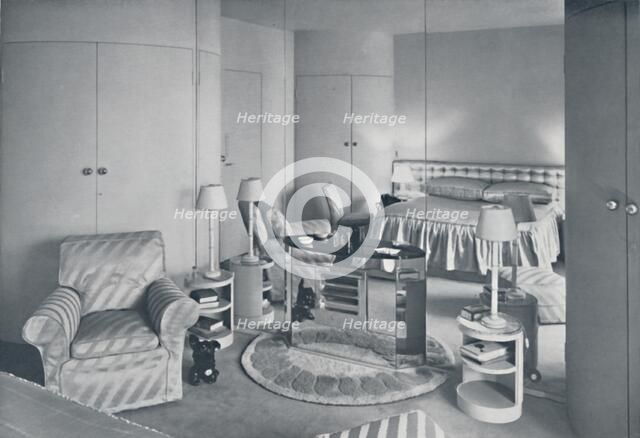 'Doris Howard Robertson A.R.I.B.A. - House of the Marquesa de Casa Maury - Bedroom for Miss Penelope Artist: Humphrey Joel.