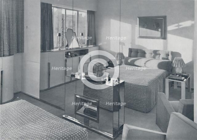 'Doris Howard Robertson A.R.I.B.A. - House of the Marquesa de Casa Maury - The Owner's Bedroom, with Artist: Humphrey Joel.