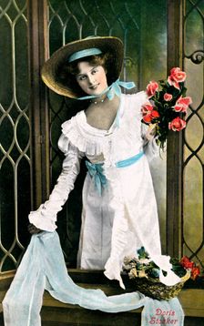 Doris Stocker, actress, early 20th century.Artist: Bassano Studio
