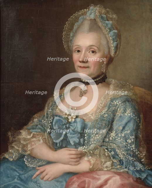 Dorothea Elisabeth Schultz, married Sauer, 1771. Creator: Ulrika Fredrika Pasch.