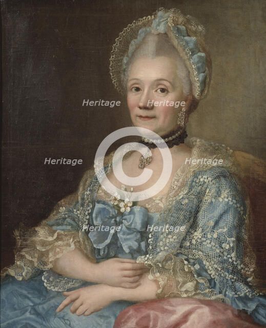 Dorothea Elisabeth Schultz, married Sauer, 1771. Creator: Ulrika Fredrika Pasch.