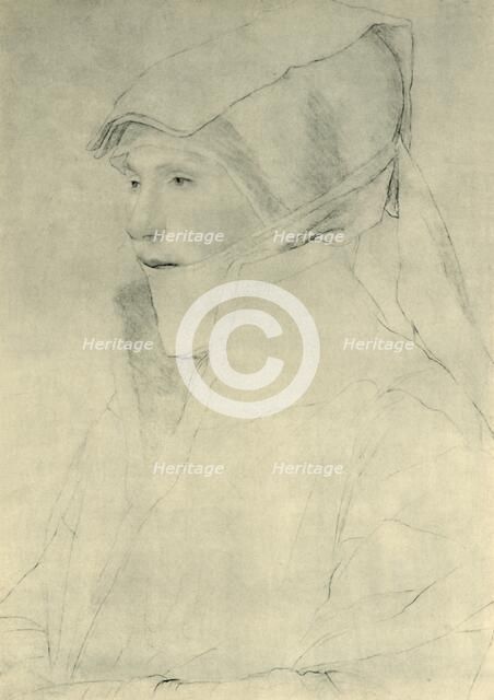 Dorothea Kannengiesser, 1525-1526, (1943). Creator: Hans Holbein the Younger.