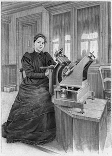 Dorothea Klumpke Roberts, American mathematician and astronomer, 1903. Creator: Unknown