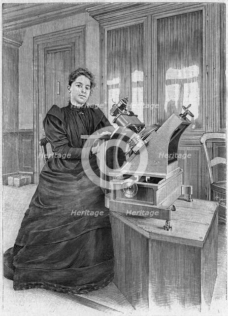 Dorothea Klumpke Roberts, American mathematician and astronomer, 1903. Artist: Unknown