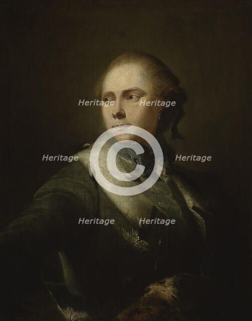 Dorothea Maria Losch, 1755. Creator: Isak Wacklin.