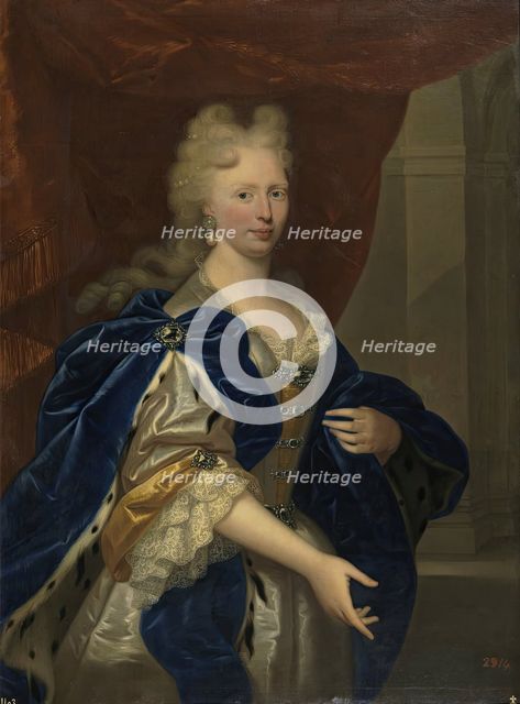 Dorothea Sophie of Neuburg, Duchess of Parma, 18th century. Creator: Giovanni Maria delle Piane.
