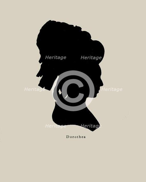 Dorothea Veit-Schlegel (1764-1839), née Brendel Mendelssohn. Creator: Anonymous.