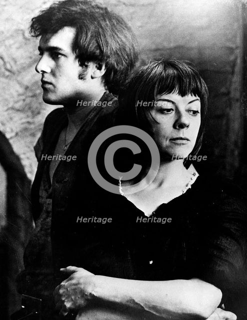 Dorothy Tutin and Scott Antony in "Savage Messiah". Creator: Unknown.