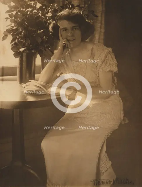 Dorothy W. Kane, about 1907. Creator: Gertrude Kasebier.