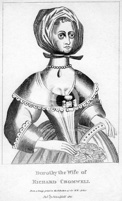 Dorothy, wife of Richard Cromwell, 17th century, (1825). Artist: Unknown