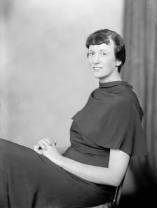 Dorothy Ahlers, Portrait, 1933. Creator: Harris & Ewing