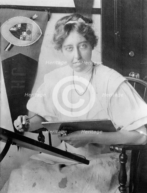 Dorothy R. Blair, Harvard Medical, 1913. Creator: Harris & Ewing.
