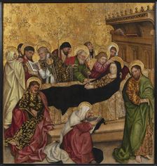 Dormitio Virginis (The Dormition of the Virgin), c1470. Creator: Lonhy; Antoine de (active 1446-1490)