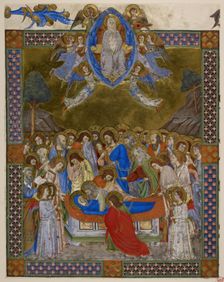 Dormition of the Virgin, c1400-1425. Creator: Unknown
